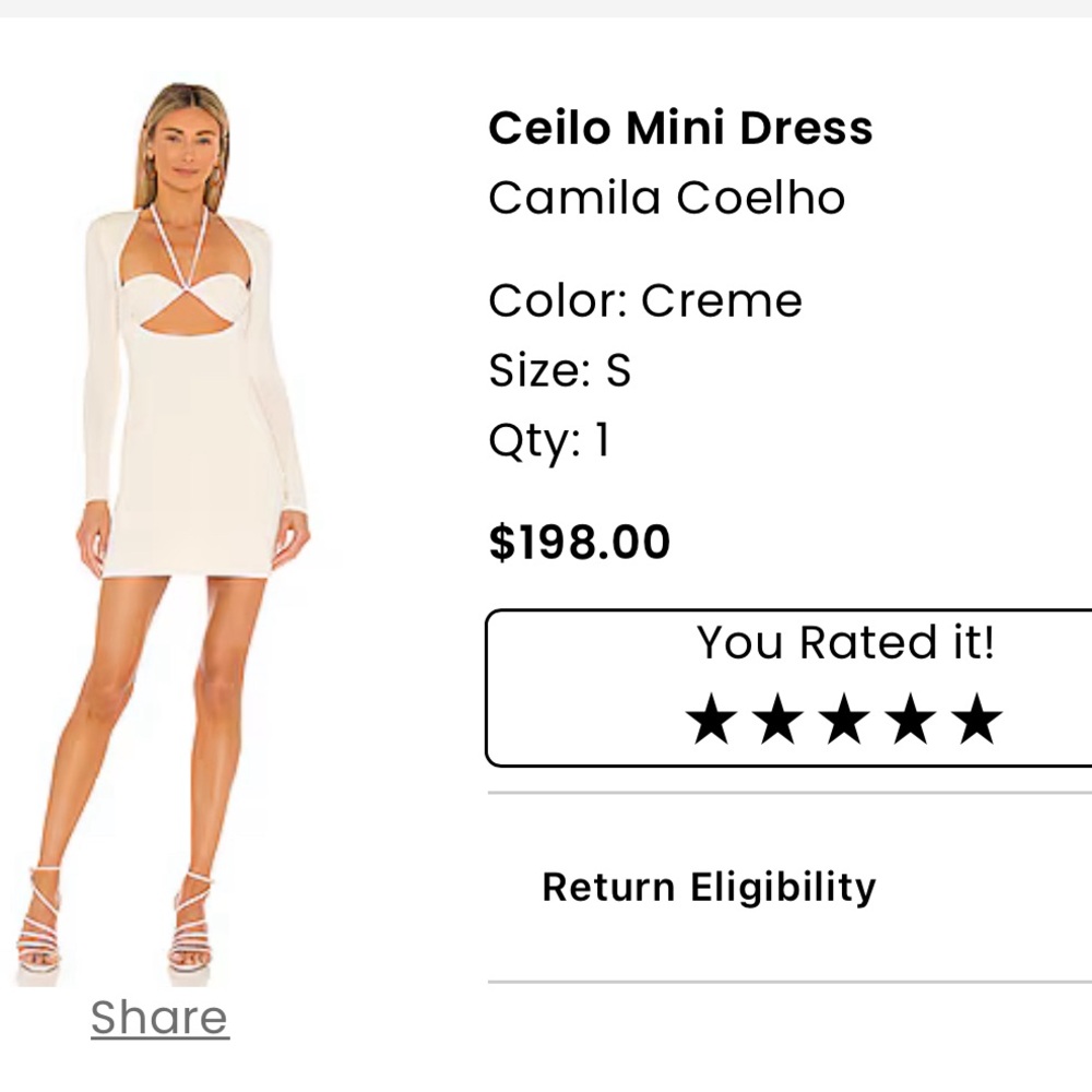 Ceilo mini dress Camilo coelho
